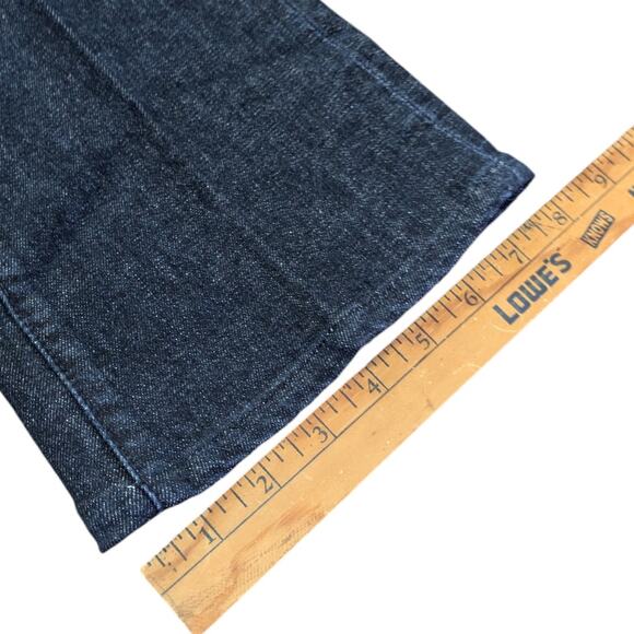 RALPH LAUREN Jeans 32 Dark Wash Blue Denim Bootcut - Picture 11 of 12